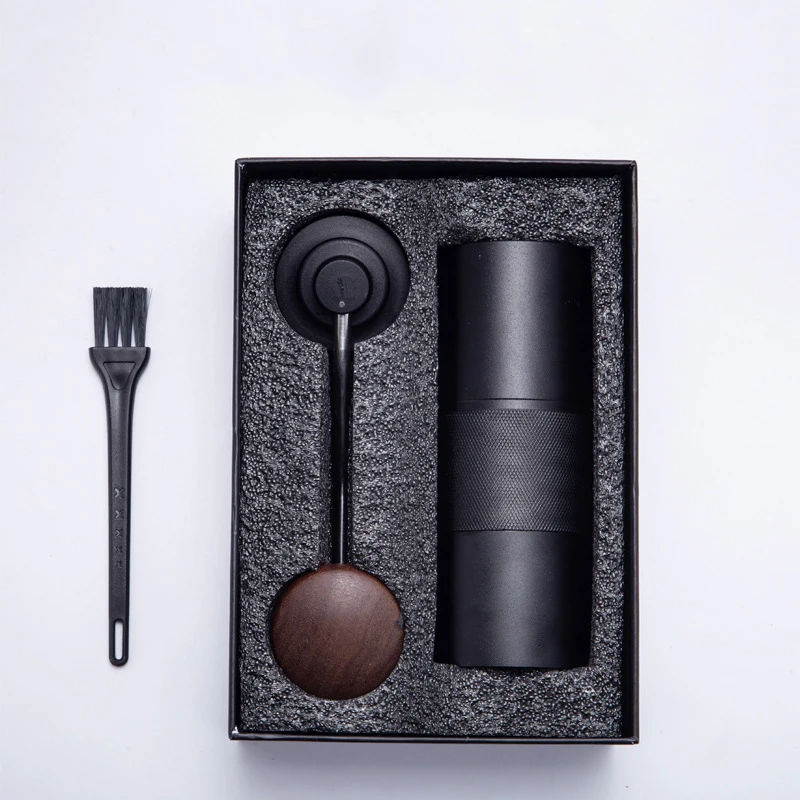 Высококачественная ручная кофемолка коническая Кофемолка 25 г алюминиевая | Дом и