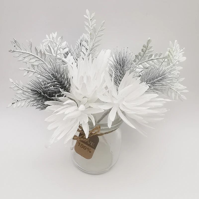 Искусственные цветы из сосны 1 шт. искусственные для рукоделия скрапбук