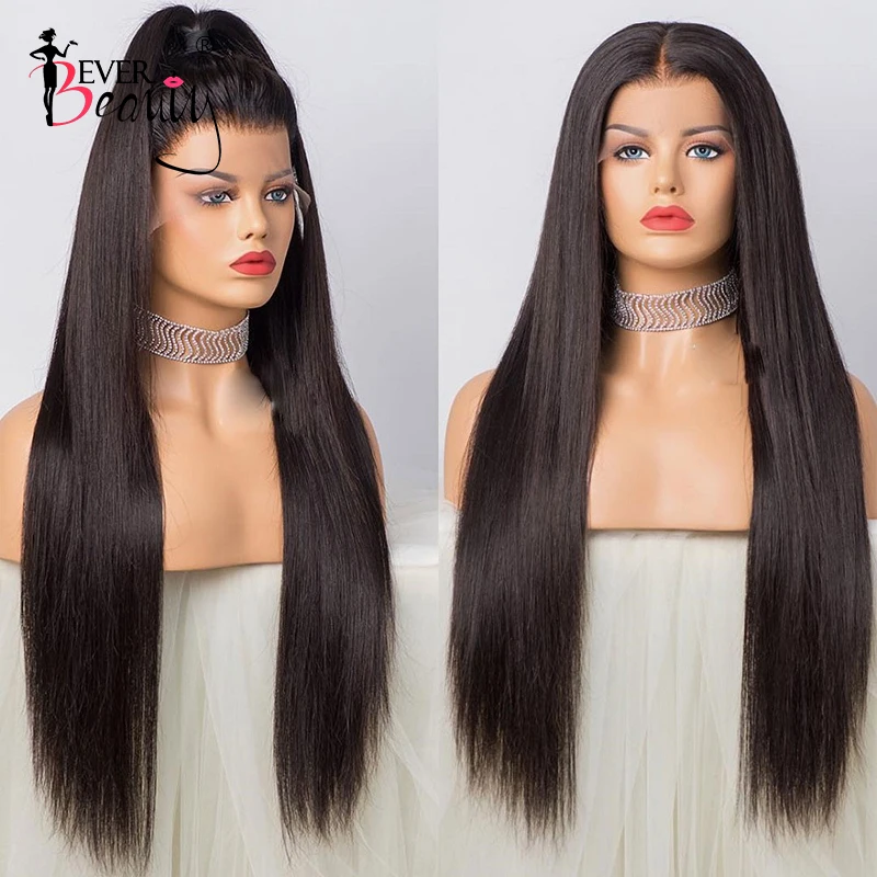 Парики из человеческих волос с прозрачной сеткой спереди 13x6 для женщин