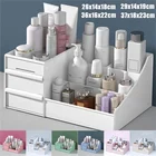 Органайзер для косметики большой емкости, настольный органайзер для хранения косметики, ювелирных изделий, лака для ногтей, ящик для косметики
