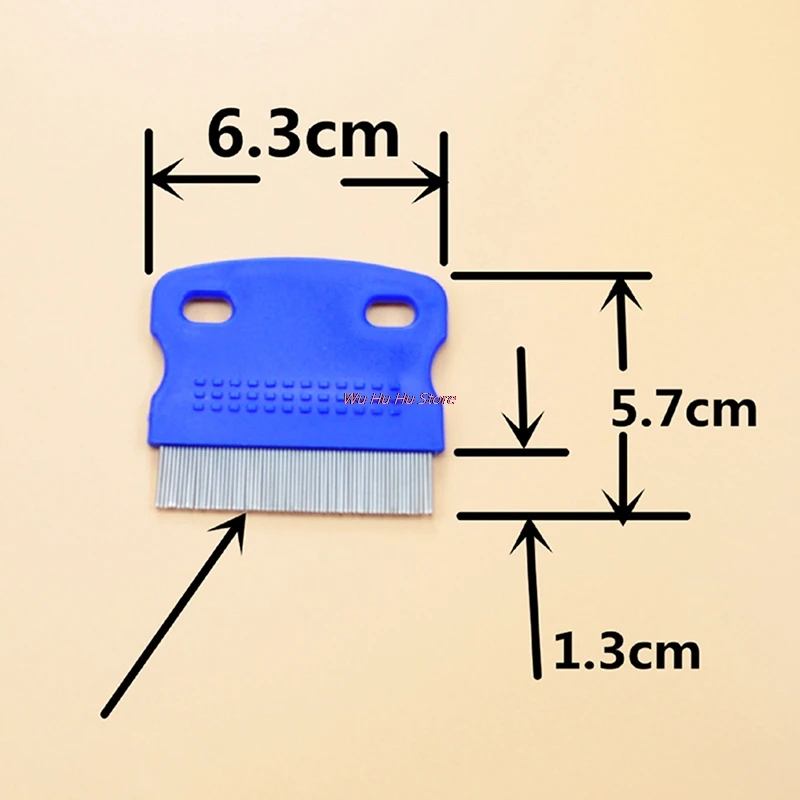 

Voor Hond Kat Kitten Tondeuse Borstels Fijne Getande Huisdier Hond Kat Vlo Kam Eieren Puin Removal Tool Stalen Borstel Kammen