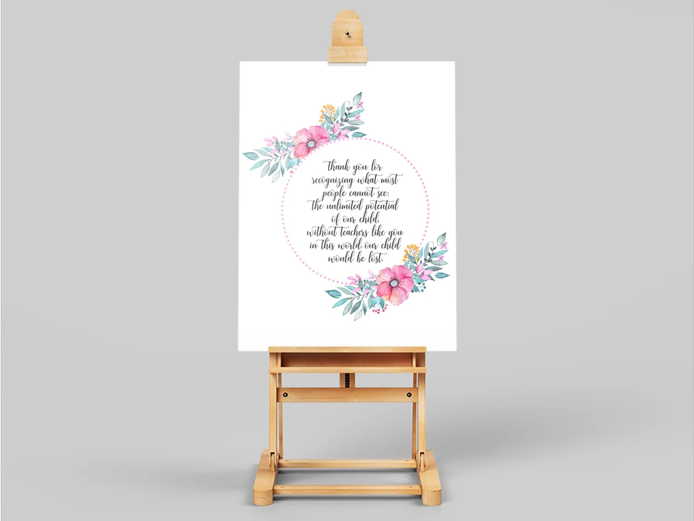 Специальная печать подарок учителю по осведомленности об аутизме помощь в знак