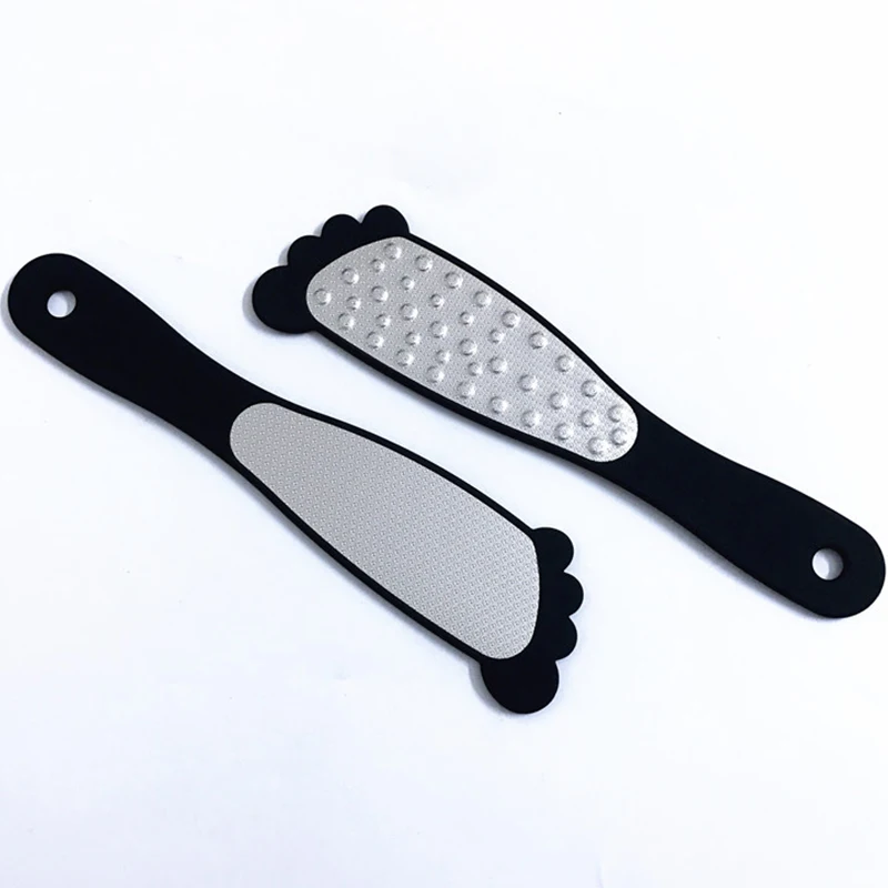 Двусторонняя пилка для ног удаления мозолей Шлифовальная Пилка кутикулы скребок