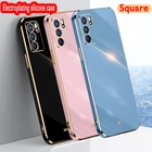 Силиконовый чехол для OPPO Reno 7 6 5 6Z Pro A74 A54 A93 A5 A9 A15 A31 A55 A53 A95 A72 A35 A32 A33 A11X