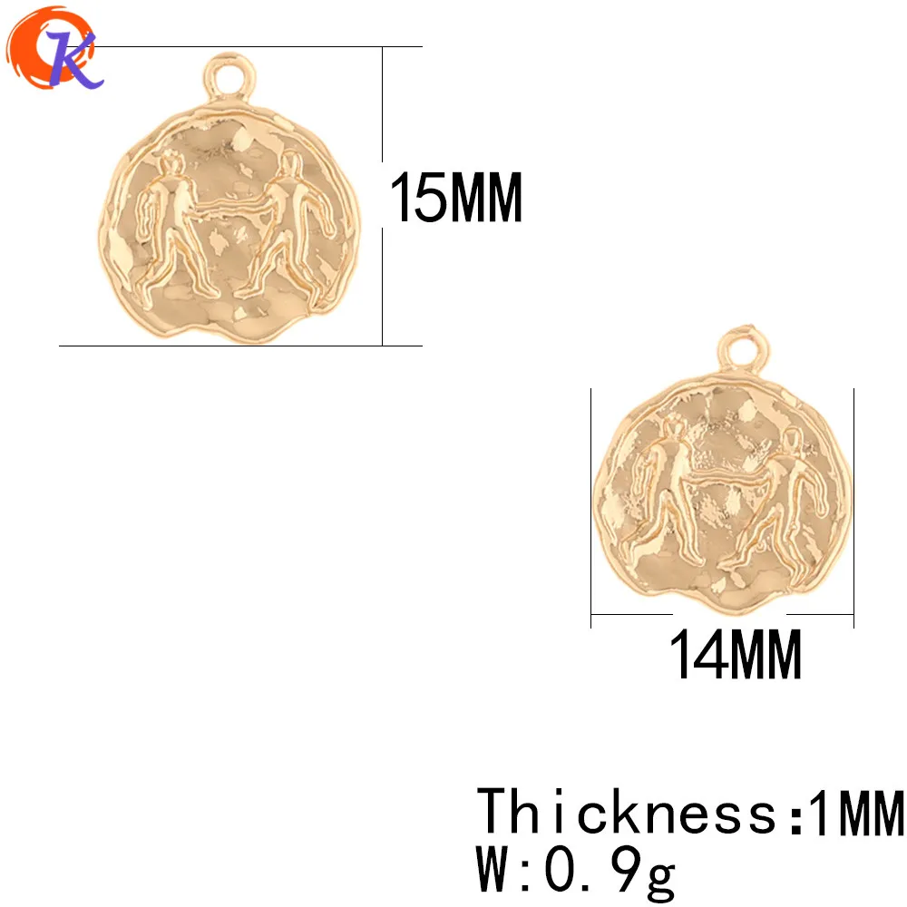 EAAC-187237-01694-4 Cordial Дизайн 50 шт ювелирные аксессуары/подвеска созвездия/подлинный позолота/diy части/Подвески/ручная работа/застежки для сережек - Цвет: EAAC-187237-01694-4