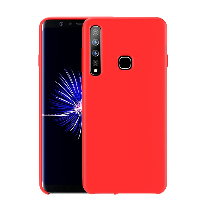 Для samsung A9 чехол мягкий жидкий силиконовый чехол для samsung Galaxy A9 A9s A920 A920F A9 Star Pro Чехол - Цвет: Красный