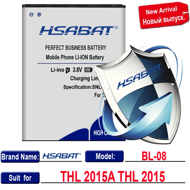 Аккумулятор HSABAT BL08 BL 08 3200 мАч для THL 2015 A | Мобильные телефоны и аксессуары