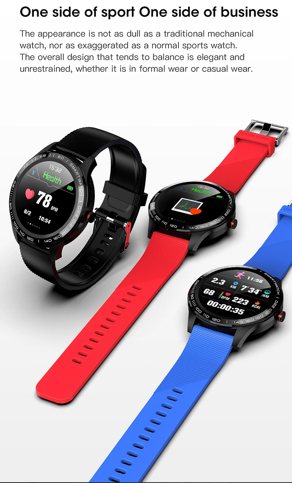 Смарт-часы Timewolf TW9 ECG PPG для мужчин, полный круглый экран, сердечный ритм, умные часы IP68, водонепроницаемые Смарт-часы для мужчин, для Android IOS