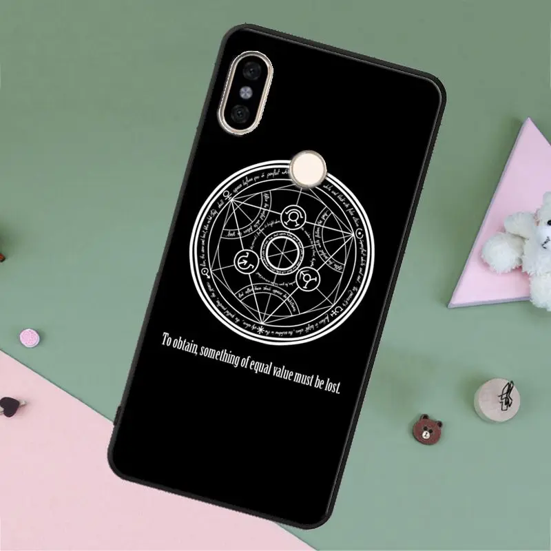 Цельнометаллический чехол с алхимиком Эдвардом Элриком для Redmi Note 11 10 9 Pro 10S 9S 8T 7 8