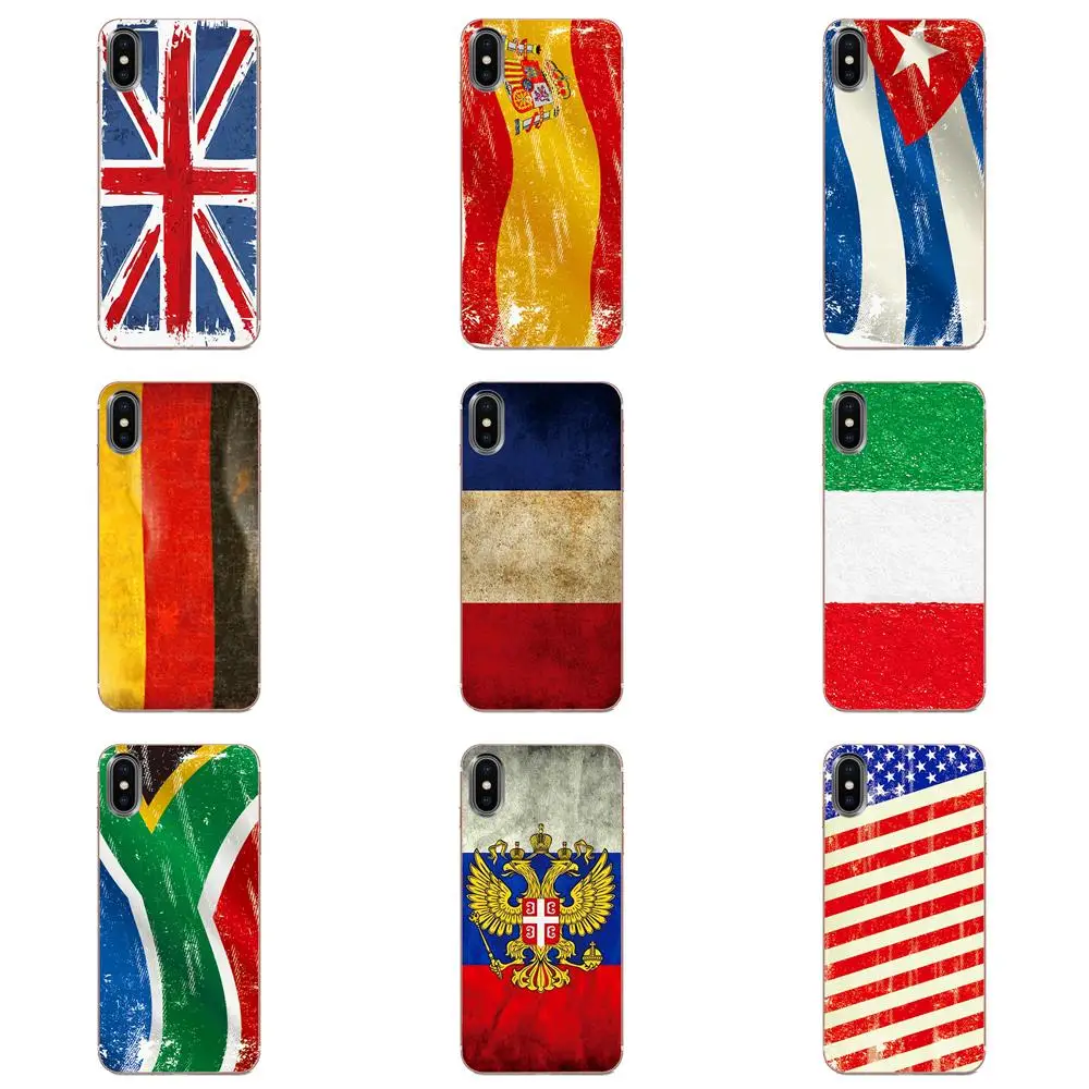 Тпу с рисунком национального флага россии для Galaxy J1 J2 J3 J330 J4 J5 J6 J7 J730 J8 2015 2016 2017 mini Pro