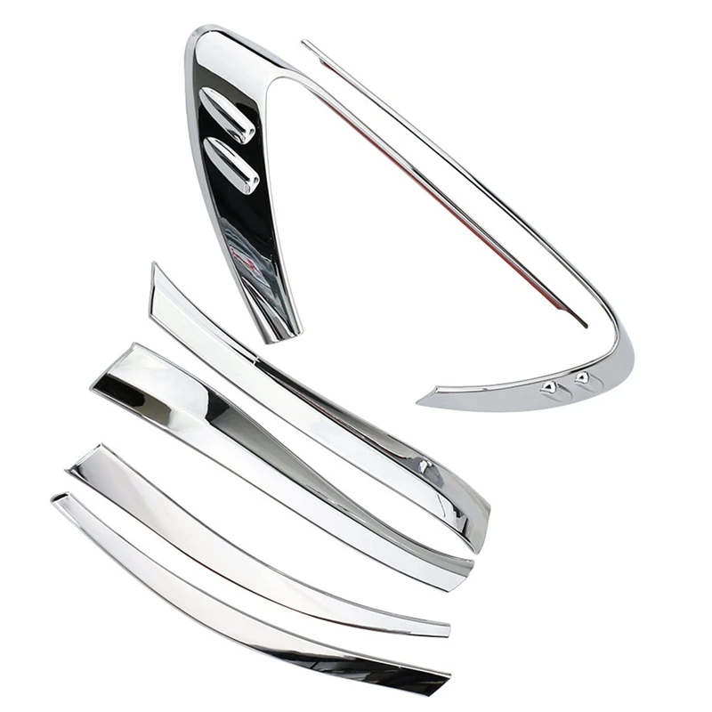 

ABS Chrome Rear Lights Lamps Decoration Trim for Toyota C-HR CHR C HR 2016 2017 2018 2019 2020 Accessories