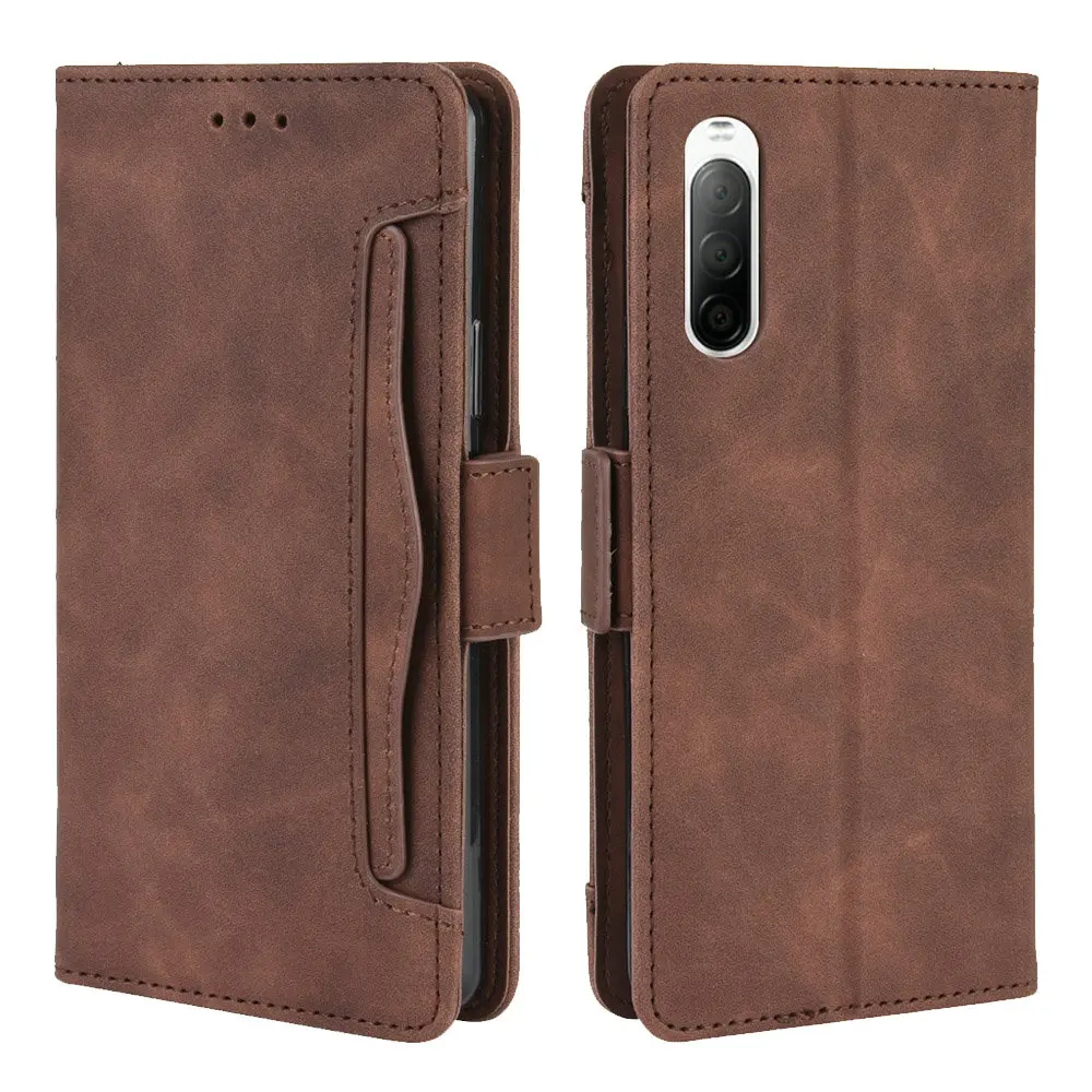 

For Sony Xpeira 5 II Flip Case Removable Card Wallet Cover 360 Protect Xperia 5II Case Xperia 1 ii 10 ii 8 Lite Xperia5 1ii 10ii