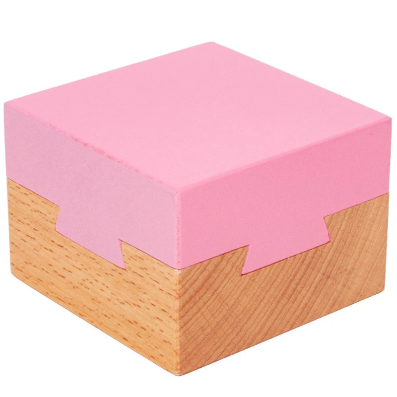 Обучающие игрушки для детей и взрослых Детская игра вечеринки Волшебная коробка деревянная головоломка Luban