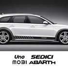 2 шт., наклейки на автомобильные двери для Fiat 124SPIDER ABARTH ALBEA CRONOS DOBLO DUCATO MOBI SEDICI STILO TIPO TORO UNO, автомобильные аксессуары