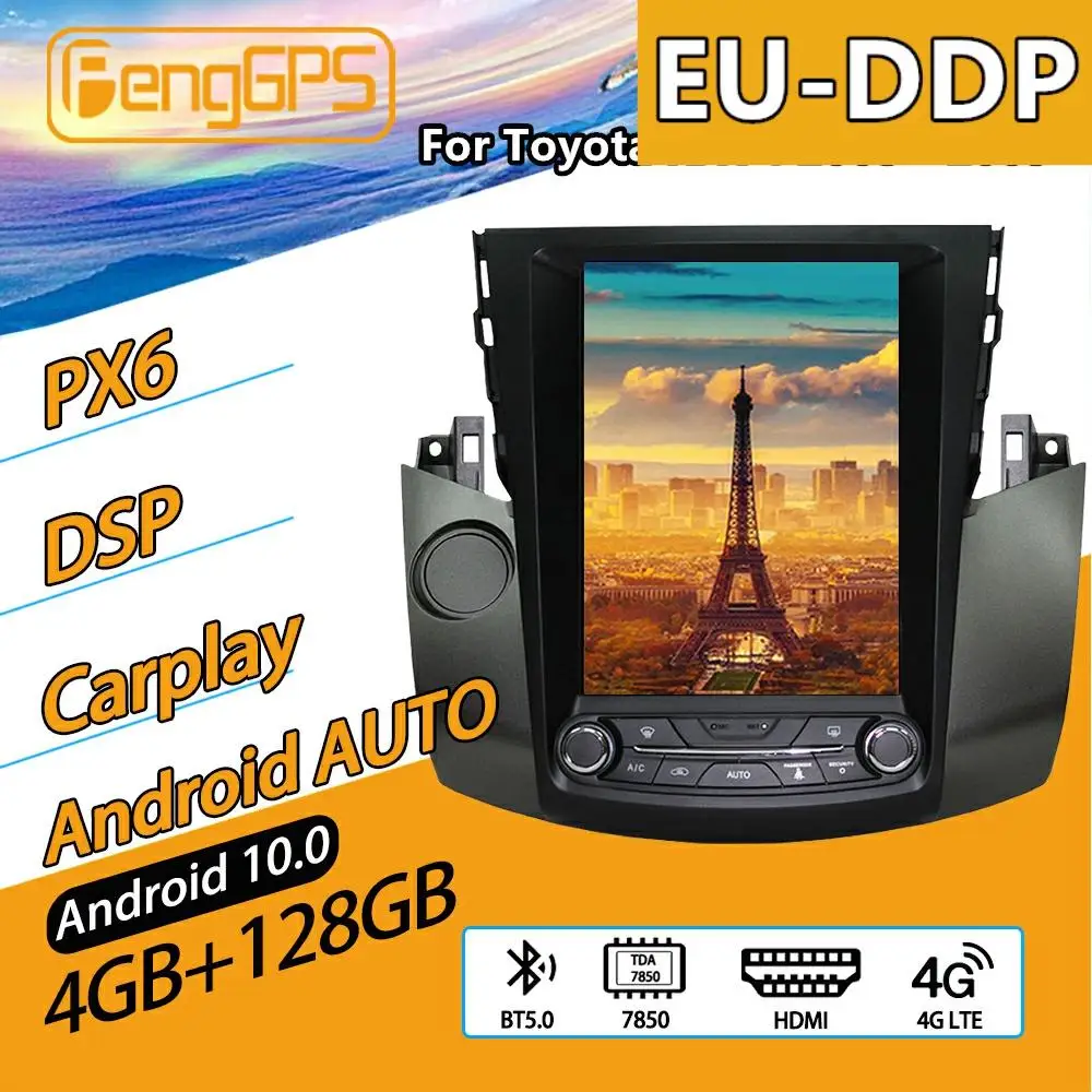 

For Toyota RAV4 RAV 4 2002 - 2009 Radio Android Cassette Recorder Stereo Car Multimedia Player GPS Navi unit autoradio Audio