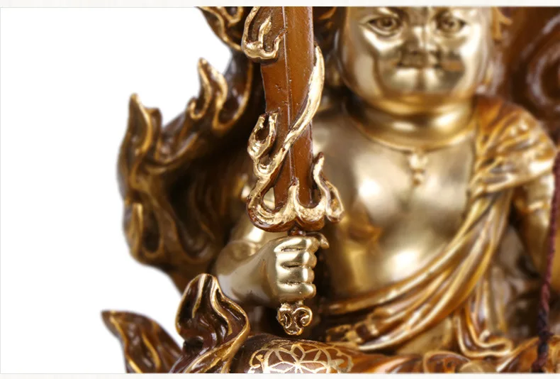 

MOZART Bronze Pure Copper Does Acalanatha Buddha Statue Tantric Buddha Statue Home Crafts Ornaments
