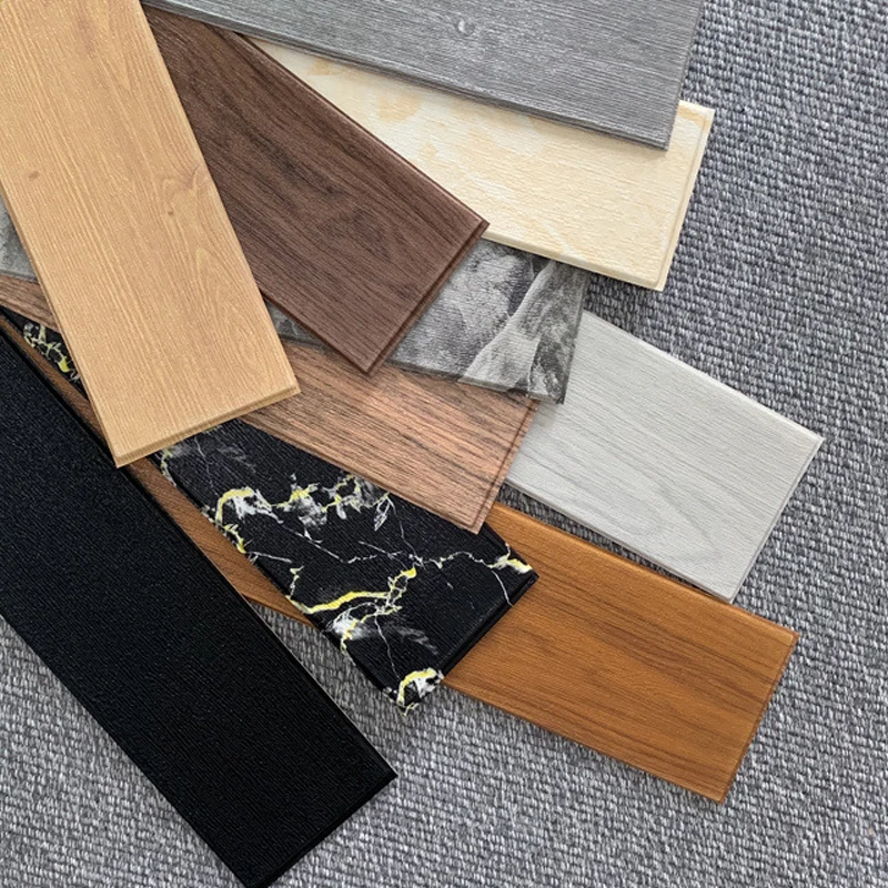 1 предмет наклейки на стену ПВХ самоклеящаяся 3D древесины творческий