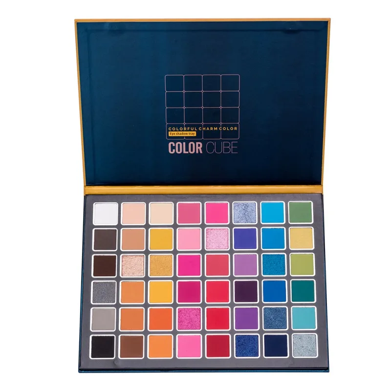 

48 Shades Shimmer Matte Eyeshadow Palette For Every Day Use Easy to Blend Pressed Powder Eye Shadow Gift for Girls And Women