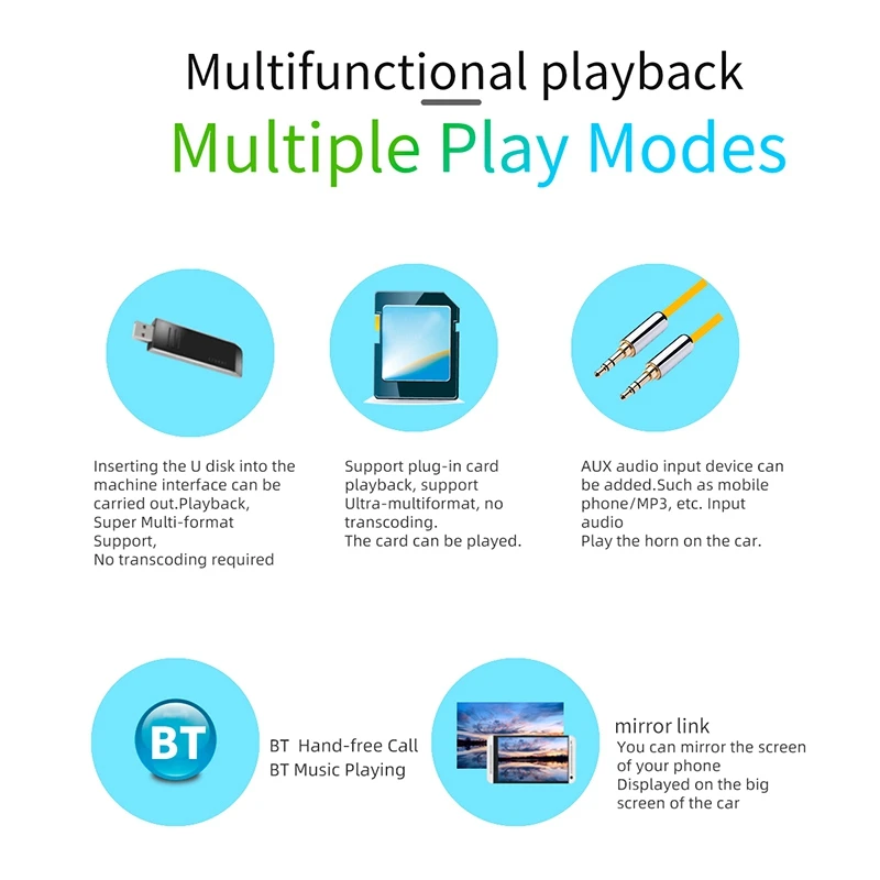 Автомагнитола 1 Din Автомобильная магнитола с диагональю 4 дюйма MP5 автомобильный