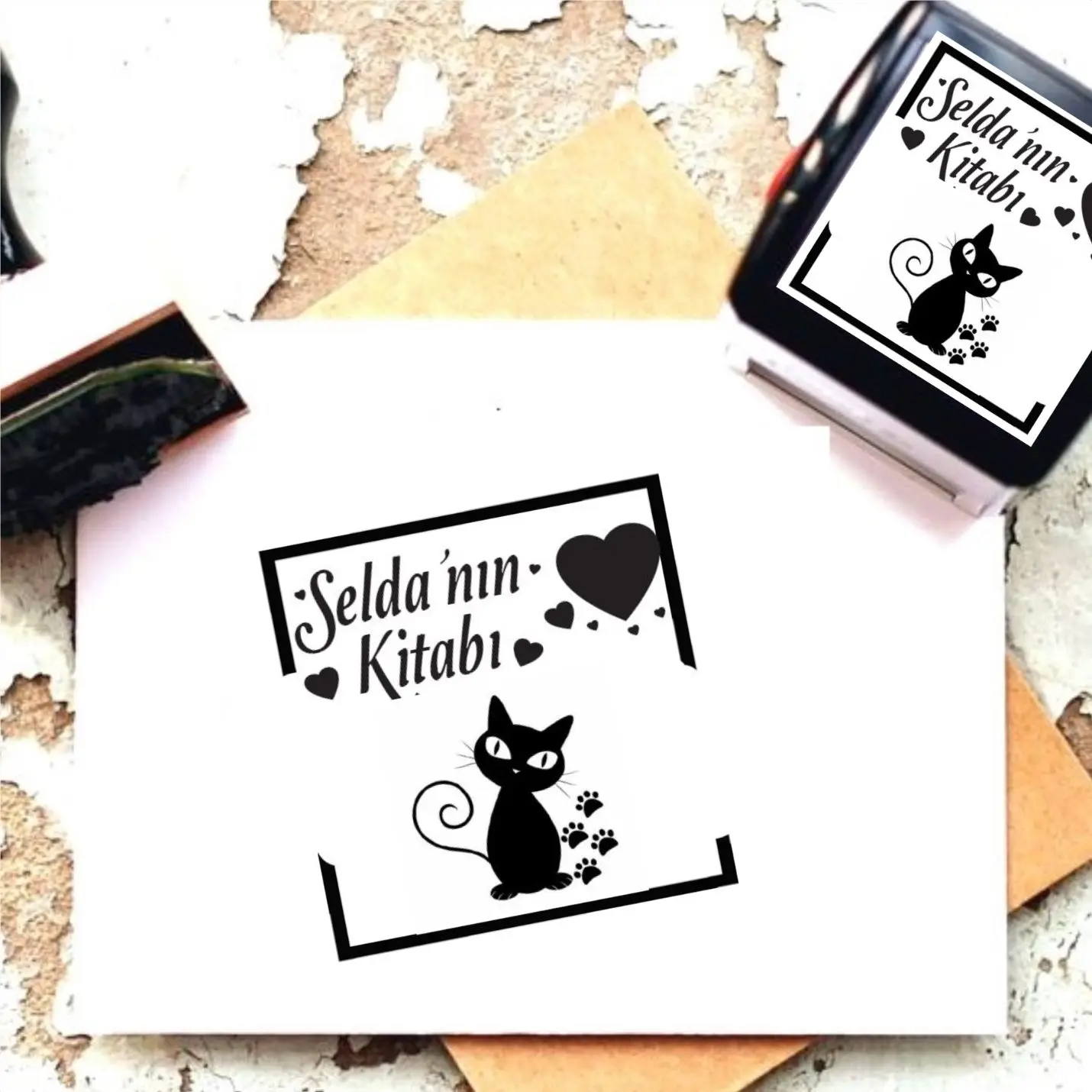 

Индивидуальный дизайн квадратный Stamp-A602