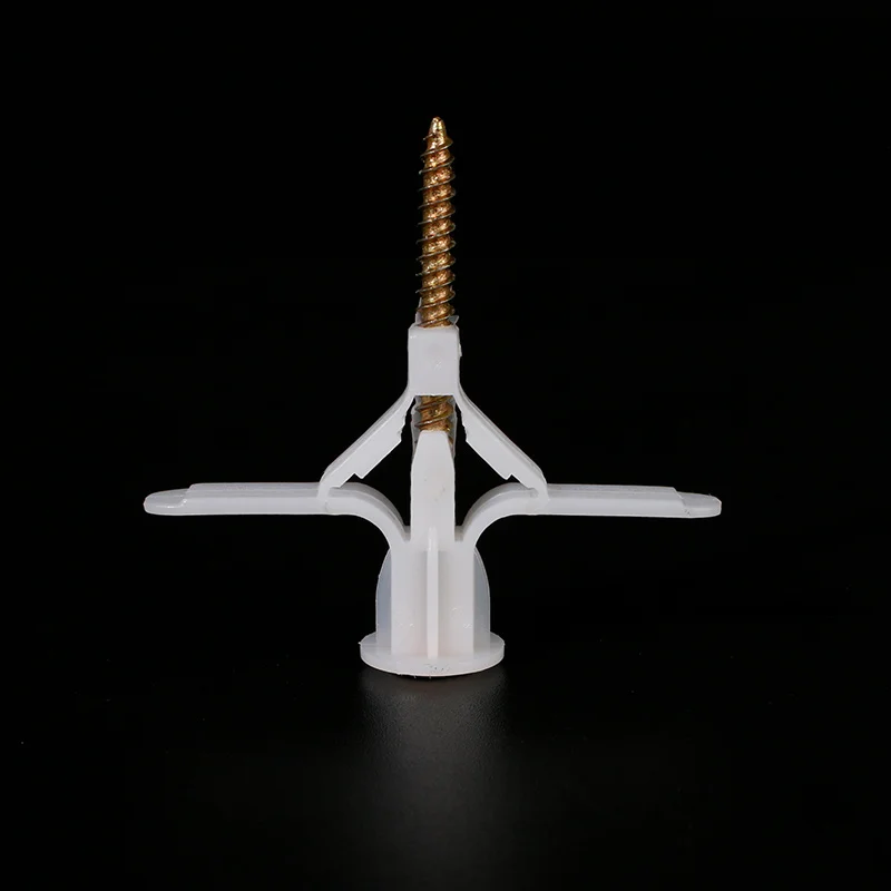 20 шт. самолет Тип расширения гипсокартон Якорный комплект с Винты Самосверлящие