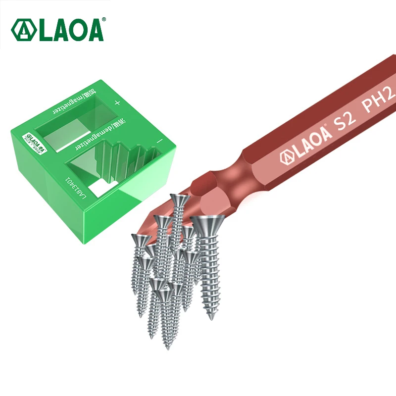Высококачественная отвертка LAOA устройство для размагничивания и намагничивания
