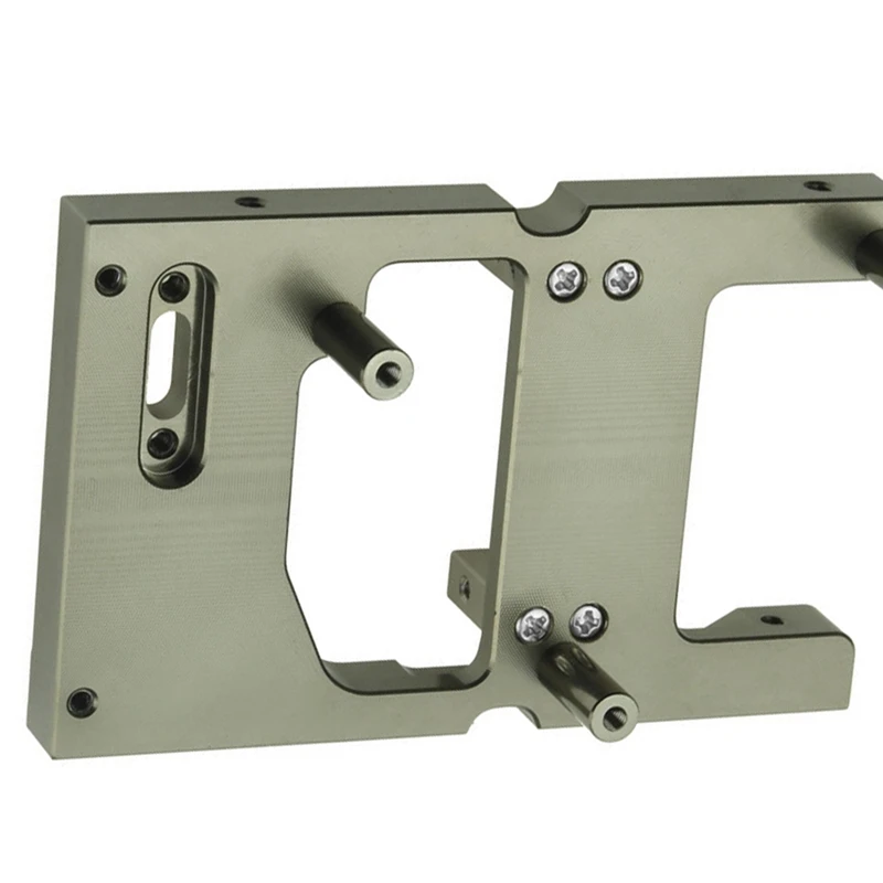 

Rc Car Metal Steering Servo Warehouse Fixed Mounting Bracket with Lower Chassis Armor Protector Skid Plate Accessorie