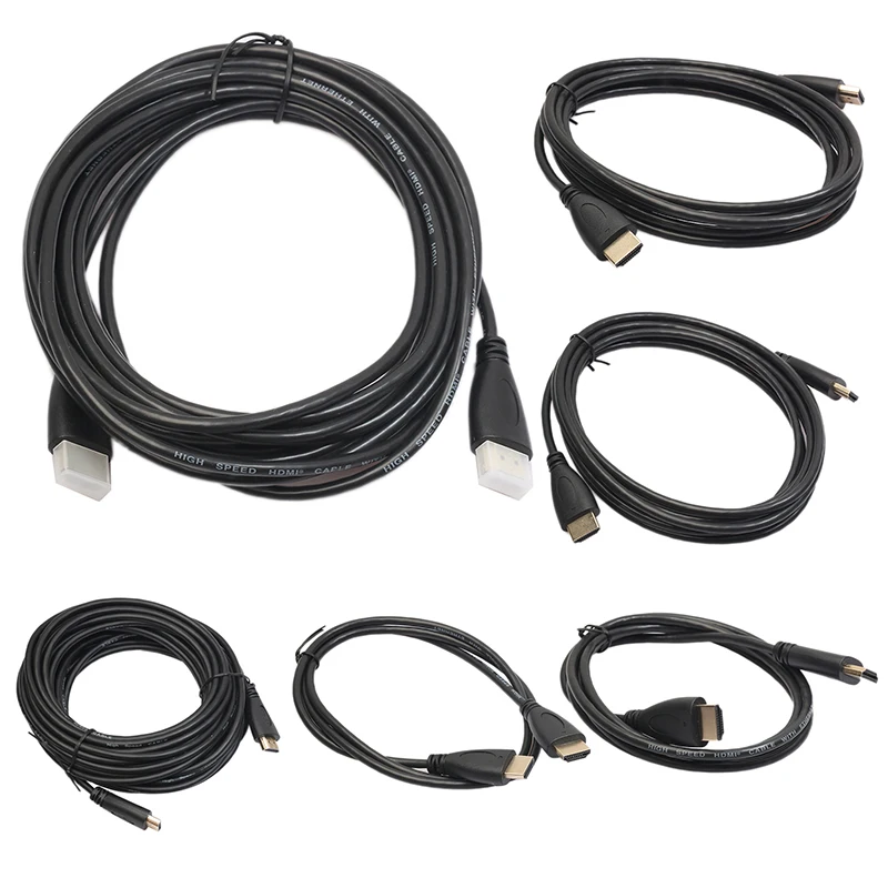 High Speed Cable 1M 1.5M 2M 3M 5M 10M Video Cables 1.4 1080P 3D Gold Plated For HDTV XBOX PS3 Xbox PS4 TV HDMI-compatible | Компьютеры и