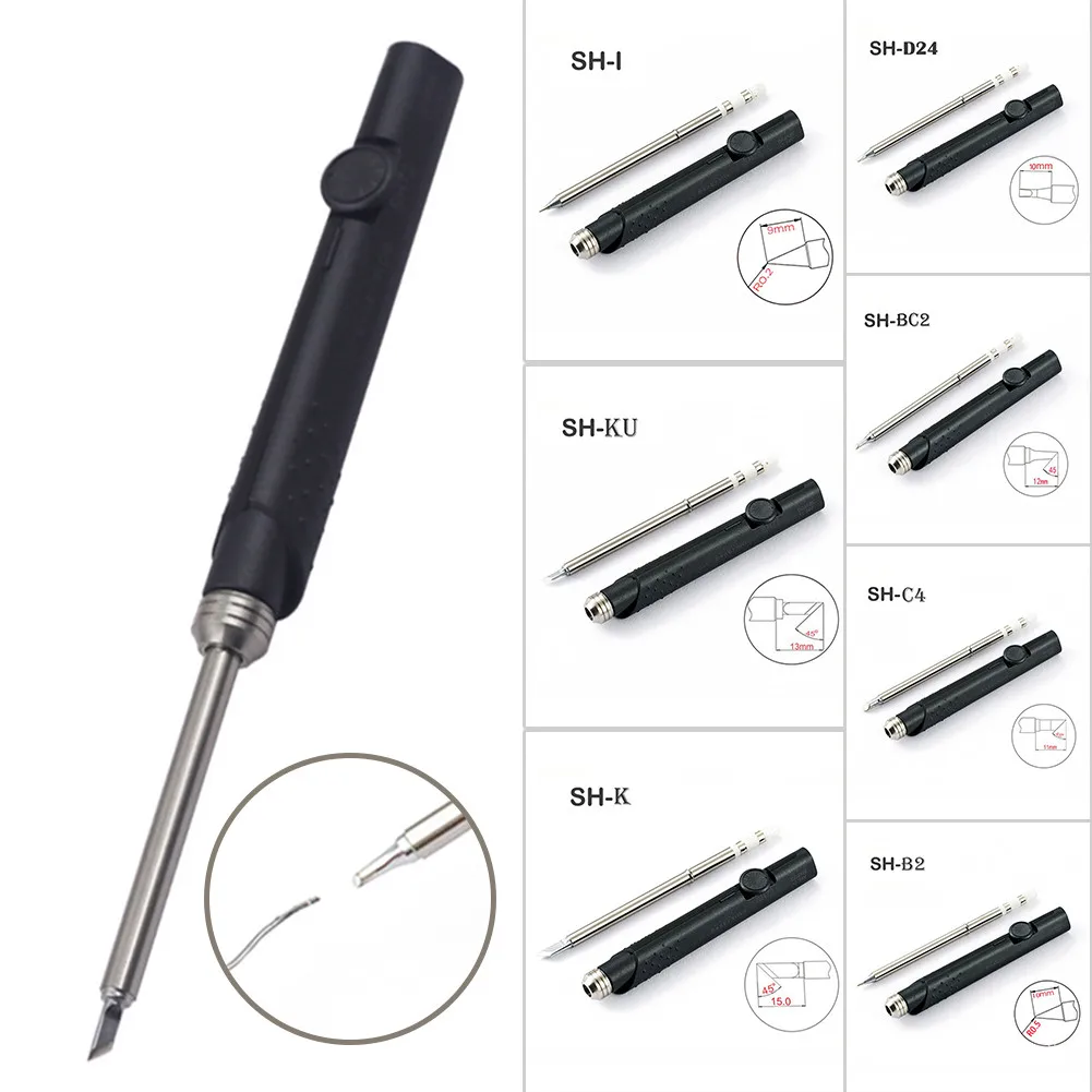 

SH72 Soldering Iron Mini Electric Soldering Iron12-24V Adjustable Soldering 220-400 Degrees Power Tool Electric Soldering Iron