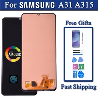 amoled display for samsung galaxy a31 a315 a315f a315fds a315gds a315g a315n lcd touch screen digitizer replacement assembly