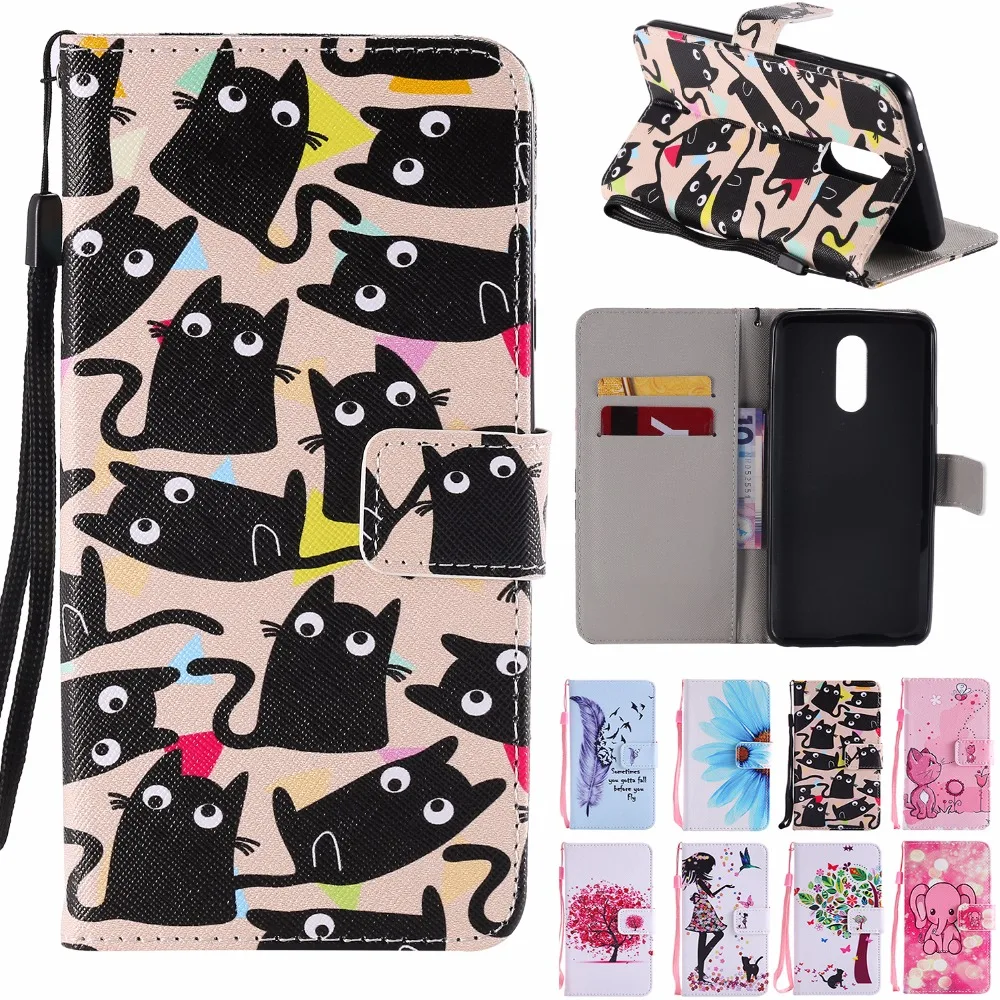 8 цветов для LG Q Stylo 4 Stylo4 QStylus Stylus Plus Q8 2018 6 2 &quotфлип чехол с мультяшным рисунком