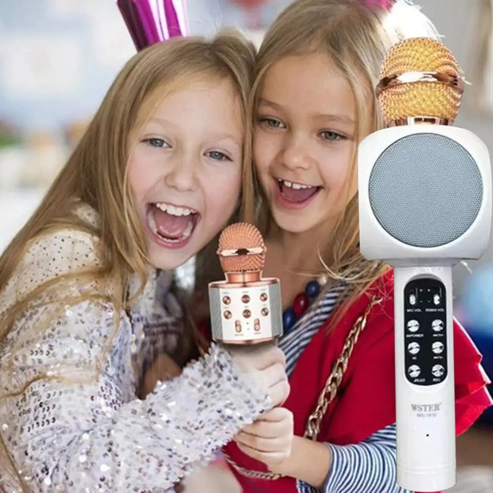 Новинка 1816 портативный караоке микрофон ручной беспроводной конденсаторный