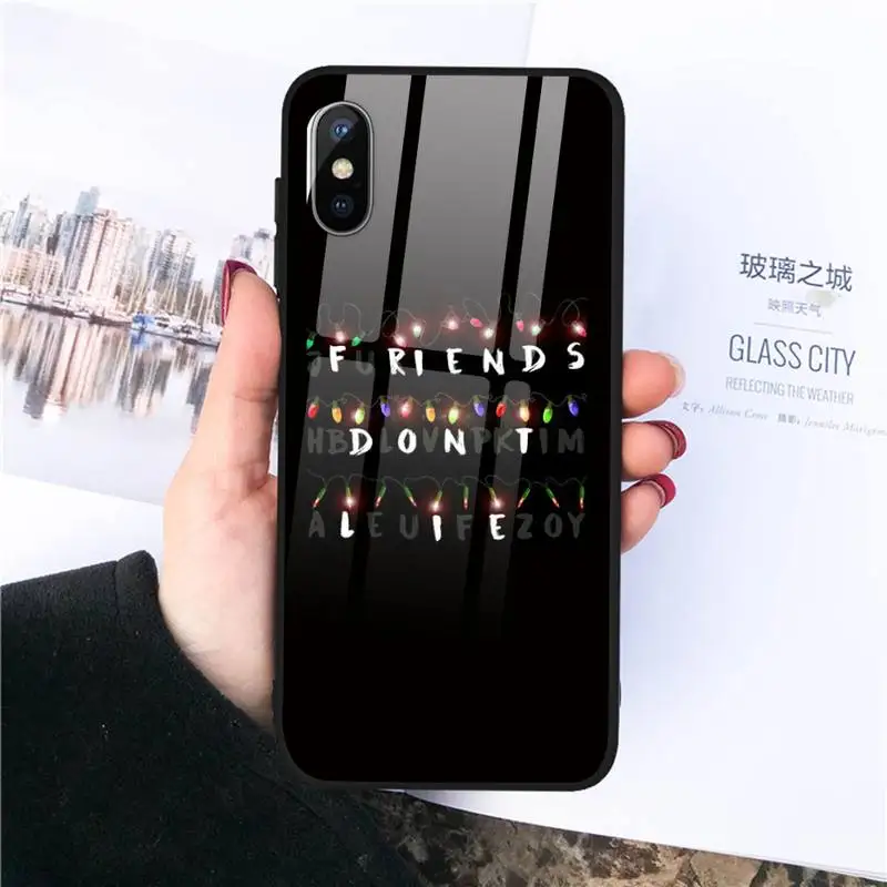 

Stranger Things Season Phone Case Tempered glass For iphone 11 12 PRO MAX X XS XR 5C 6 6S 7 8 plus