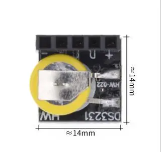 DS3231 Модуль часов в режиме реального времени для arduino 3,3 V/5 V с батареей для Raspberry Pi