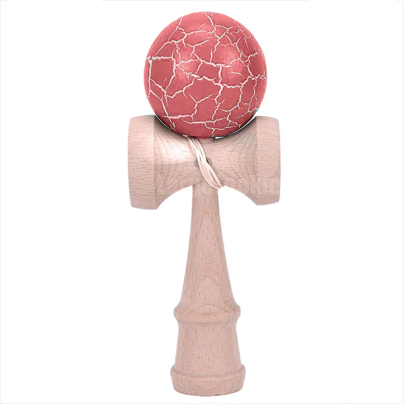 Шар KENDAMA струны профессиональная японская игрушка около 18,5 см мяч KENDAMA Спорт в свободное время - Цвет: red