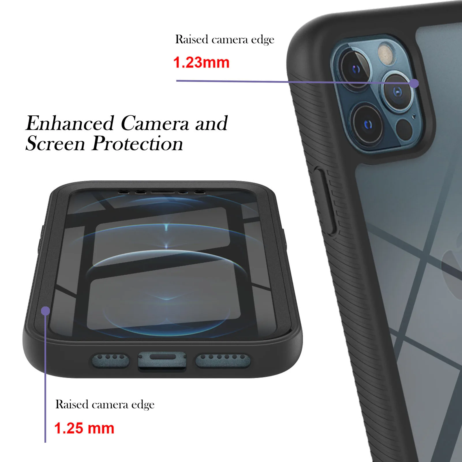 Противоударный чехол с полной защитой 360 градусов для IPhone 12 Mini 11 Pro Max SE 2020 8 7 6 6S