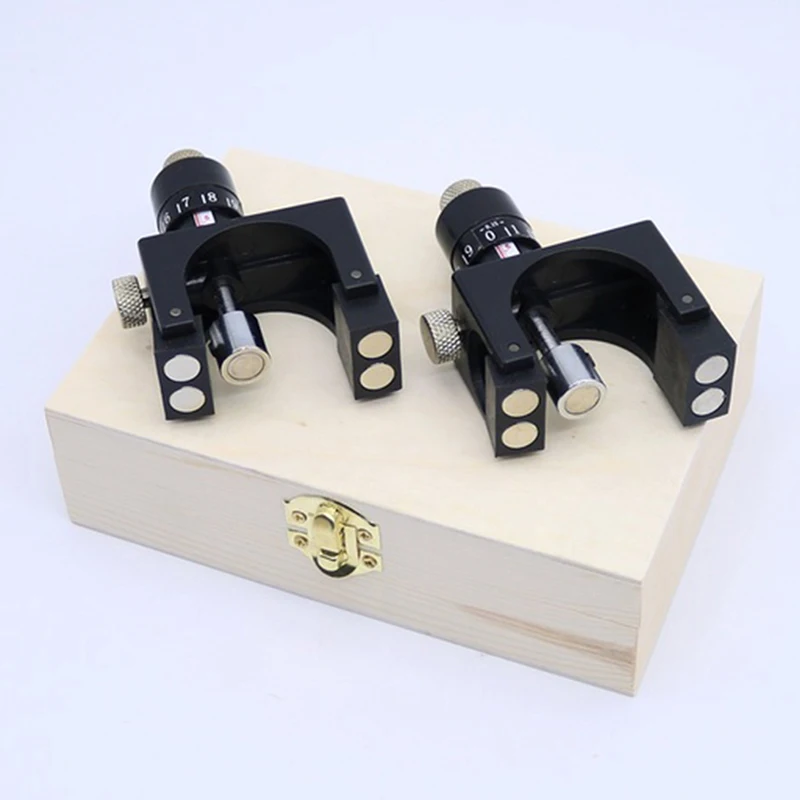 

2Pcs Adjustable Magnetic Planer Knife Setting Jig Blade Regulator Jointer Gauge Setter For Woodworking Setter Tool