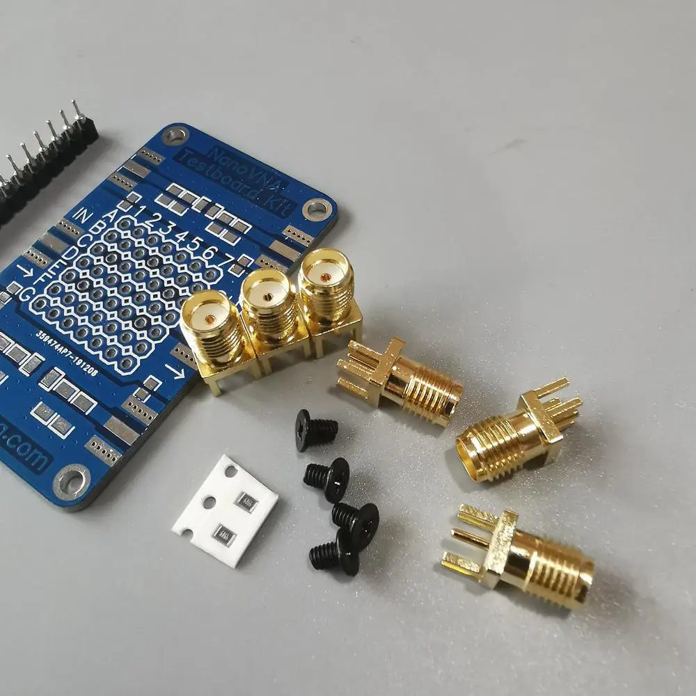 RF Demo Kit для NanoVNA VNA тестовая плата Vector сетевой тестовый фильтр аттенюатор|Детали и