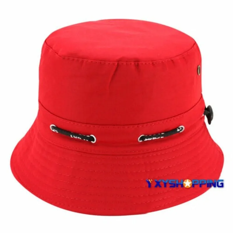 

Unisex Mens Womens Wide Brim Bucket Boonie Hats Outdoor Hiking Fishing Sun Caps
