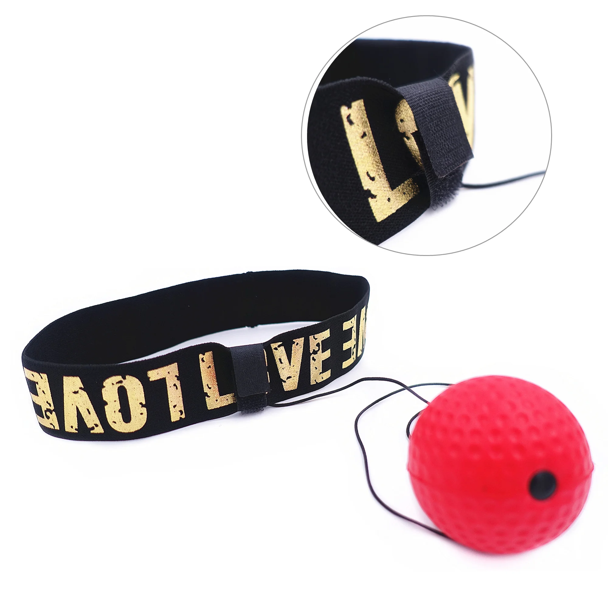 Боксерский скоростной мяч для рефлекса с повязкой на голову смешанных боевых