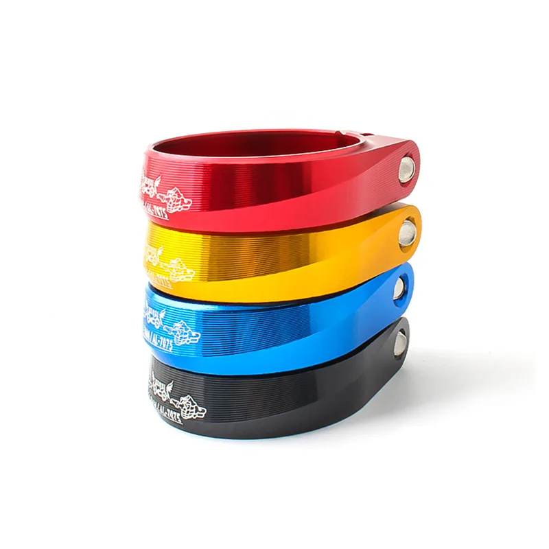 Ультралегкая алюминиевая подседельная труба MUQZI зажим для сидения велосипеда 34 9