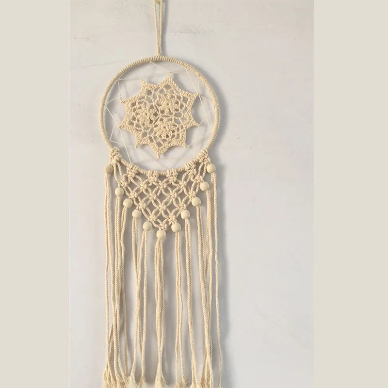 Прямая поставка в скандинавском стиле ручной работы макраме настенный хлопковый