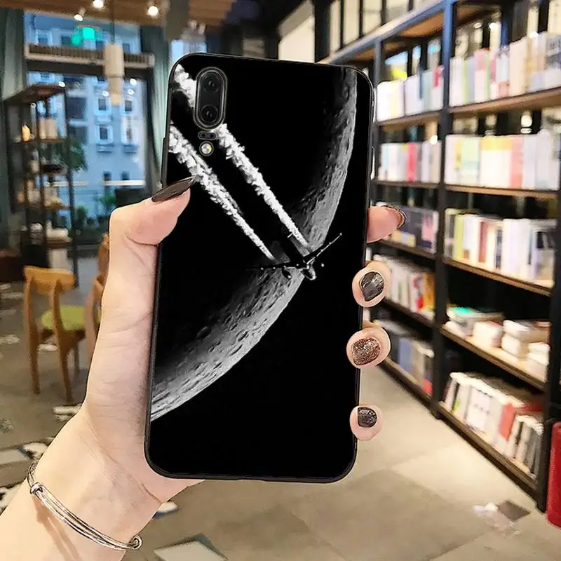 

Funny Art Abstract Cartoon Airplane Phone Case For Huawei Y5 Y6 II Y7 Y9 PRIME 2018 2019 NOVA3E P20 PRO P10 Honor 10