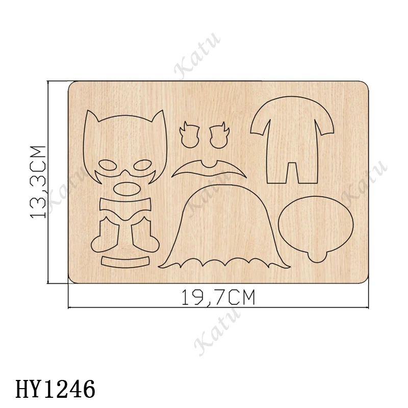 

Cartoon character cutting dies new die cut &wooden dies Suitable for common die cutting machines on the market