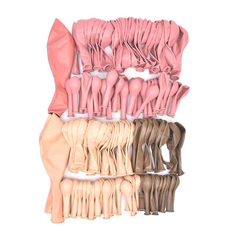 Кисть для румян Бледно-розовый воздушные шары-гирлянды арочный комплект Retro в