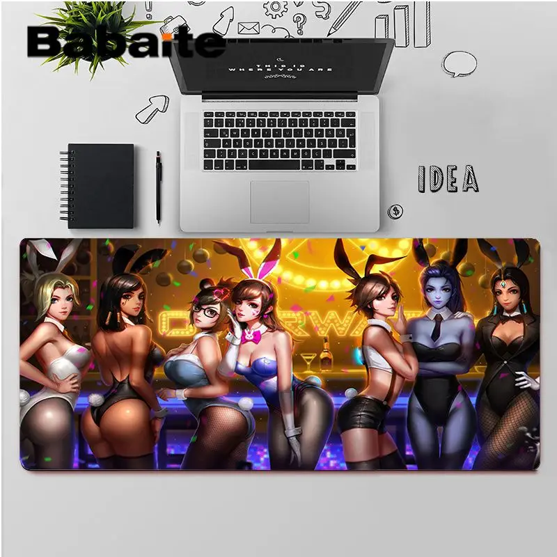 Высококачественный коврик для мыши Babaite DVA Genji мерцающий DIY дизайн игровой с