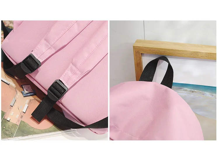 Рюкзак розового цвета школьные сумки для девочек-подростков новинка 2019 года