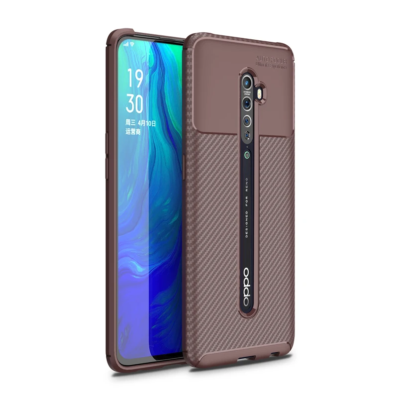 Чехол для OPPO Reno 2 силиконовый резиновый чехол в деловом стиле задняя крышка