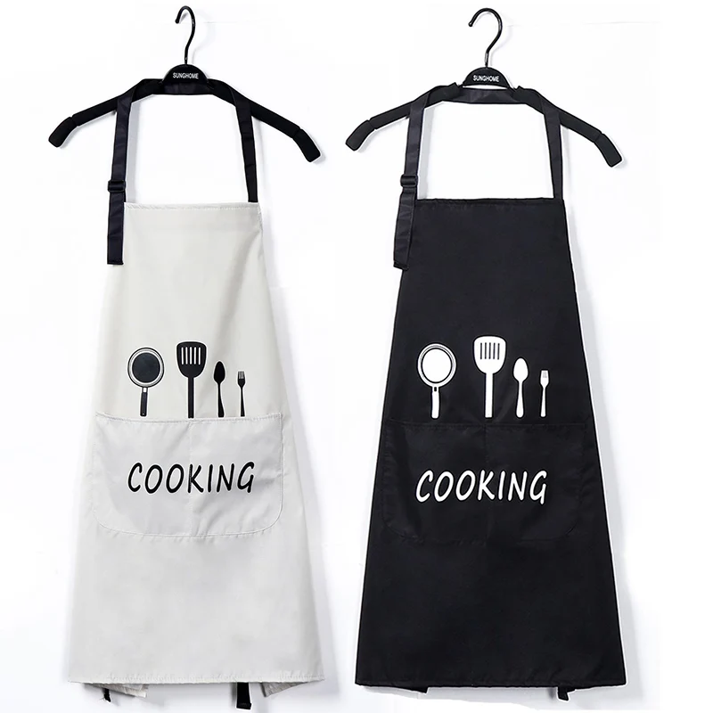

Kitchen Apron Barista Bartender Chef BBQ Hairdressing Cooking Apron Catering Uniform Anti-Dirty Overalls Kitchen Accessories