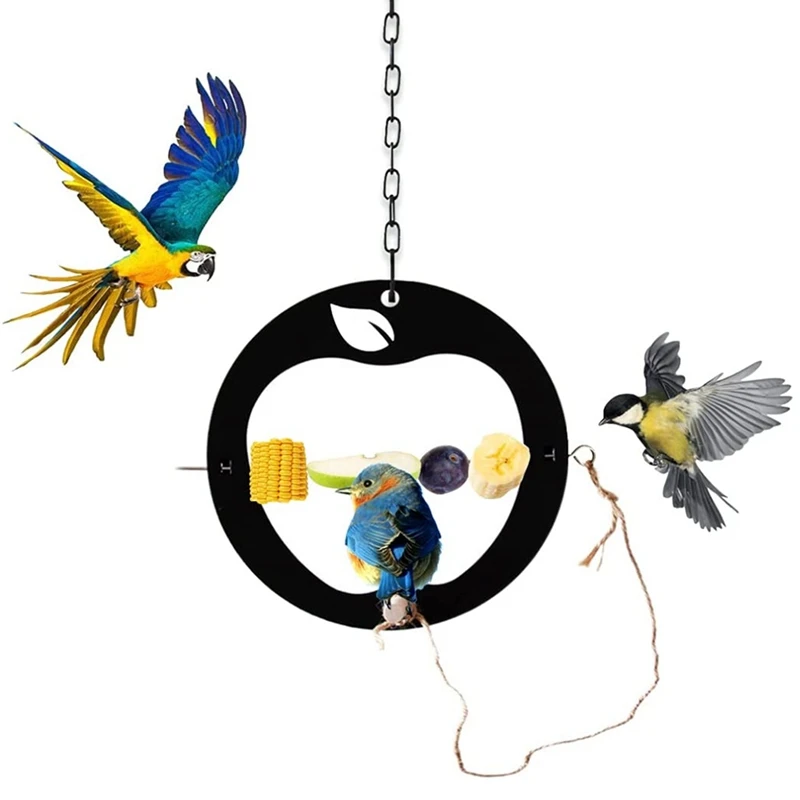

Rotatable Waterproof Hanging Bird Feeder Fruit Attract Hummingbird Feeder For Garden Yard Patio Tree Outdoor Tree Decoration OZ
